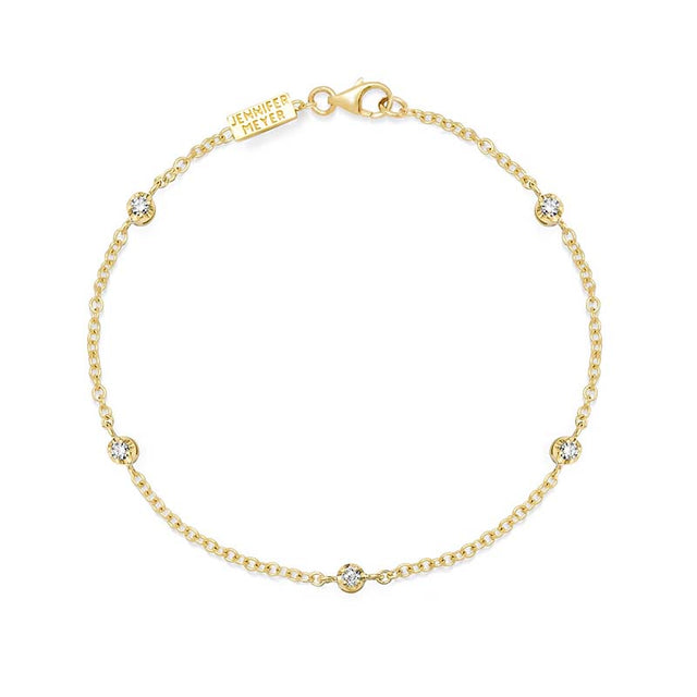5 Illusion Set Diamond Accent Bracelet