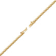 Illusion Set Diamond Tennis Necklace with Large Diamond Open Heart