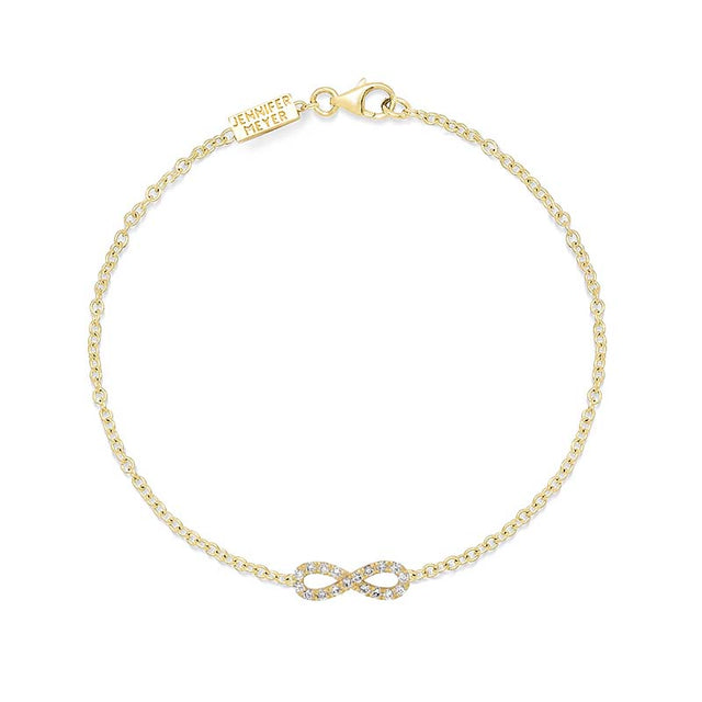 Mini Diamond Infinity Bracelet