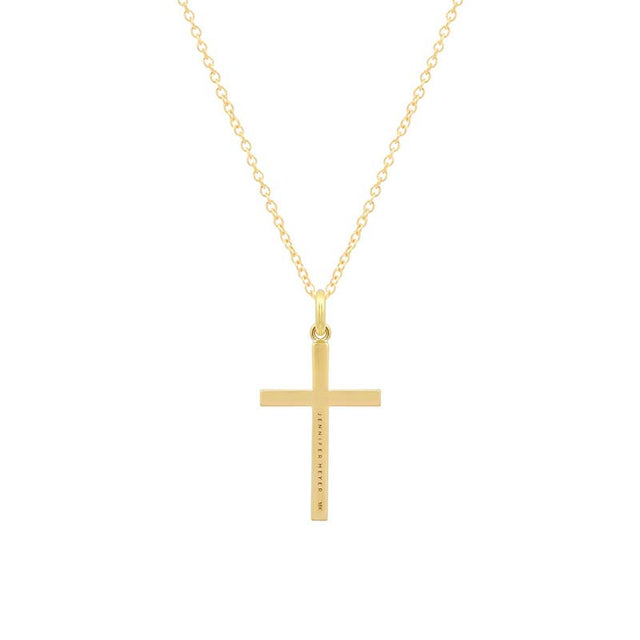 Diamond Large Cross Necklace