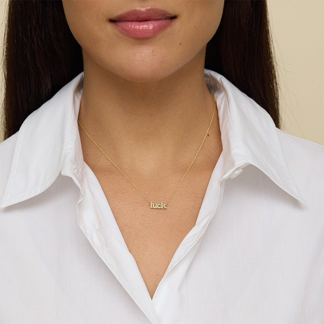 Diamond Luck Necklace