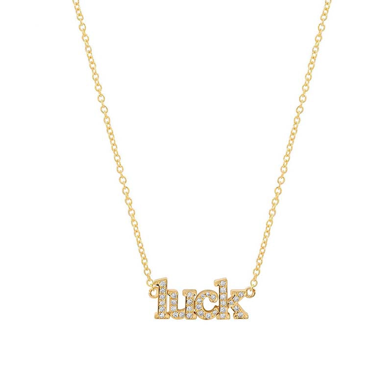 Diamond Luck Necklace