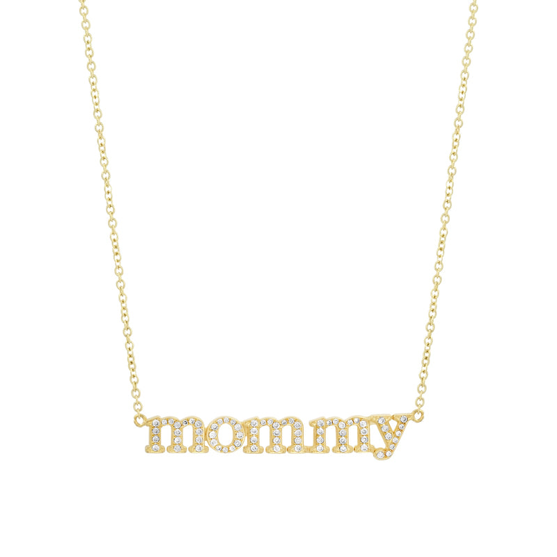 Diamond Mommy Necklace