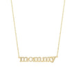 Diamond Mommy Necklace