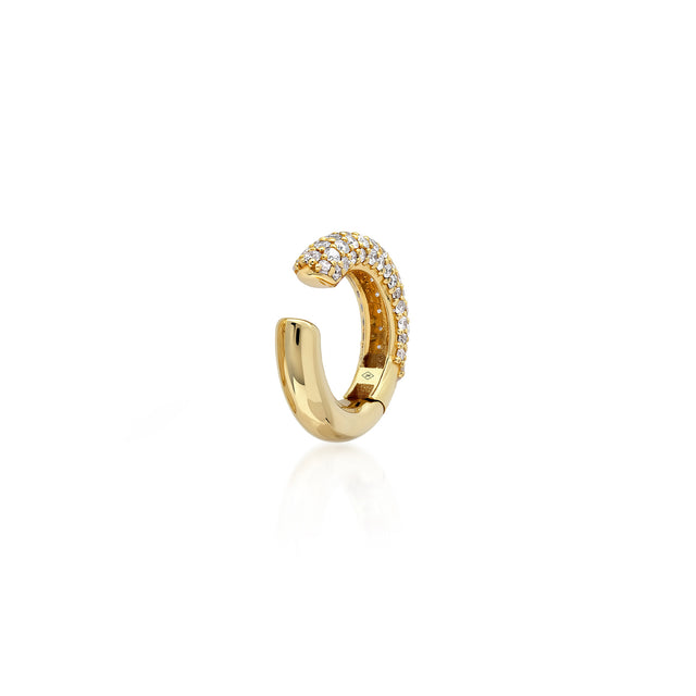 Single Diamond Ear Cuff