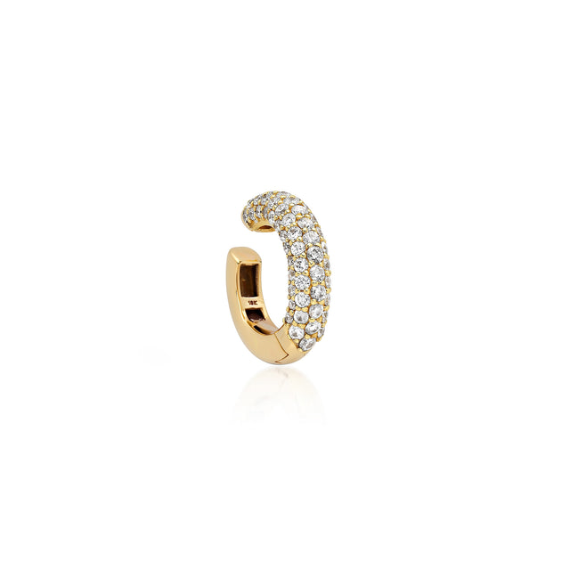 Single Diamond Ear Cuff