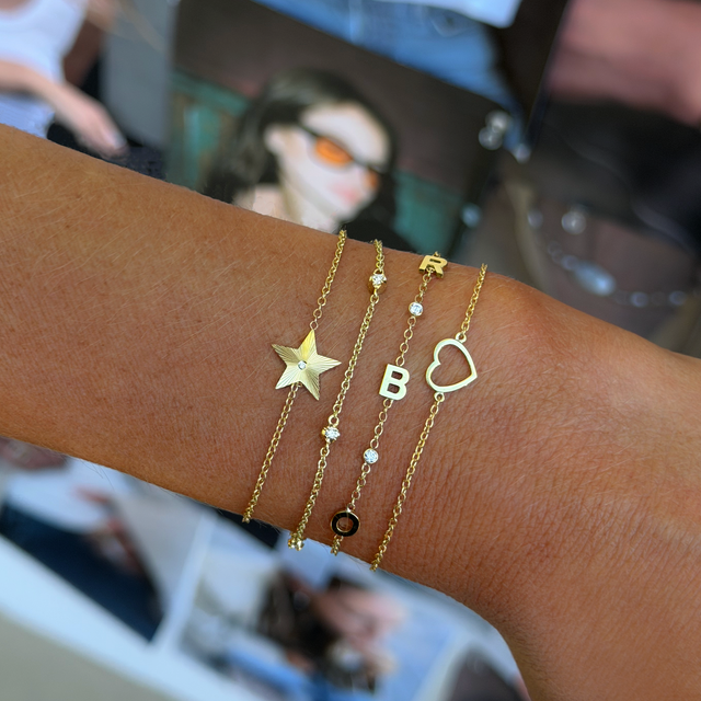 Open Heart Bracelet