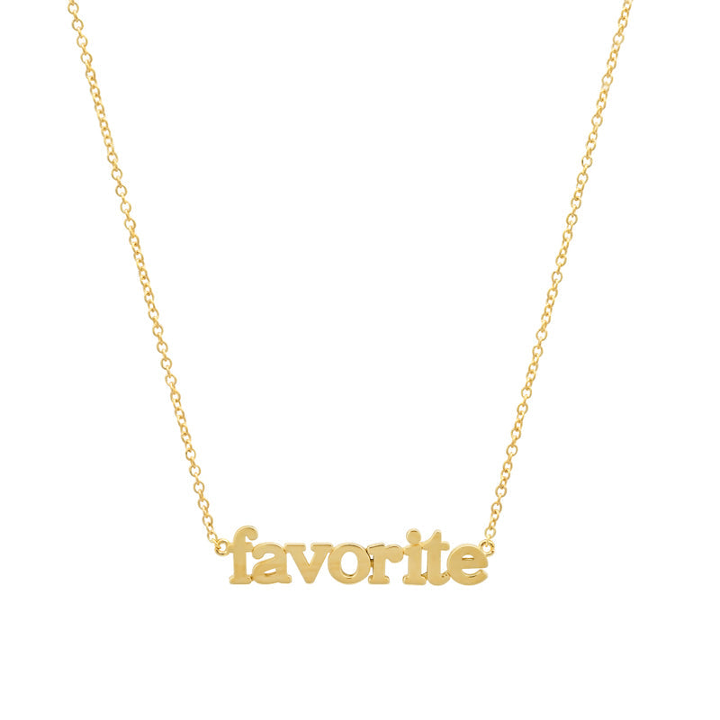 Jennifer Meyer X Favorite Daughter 'Favorite' Necklace