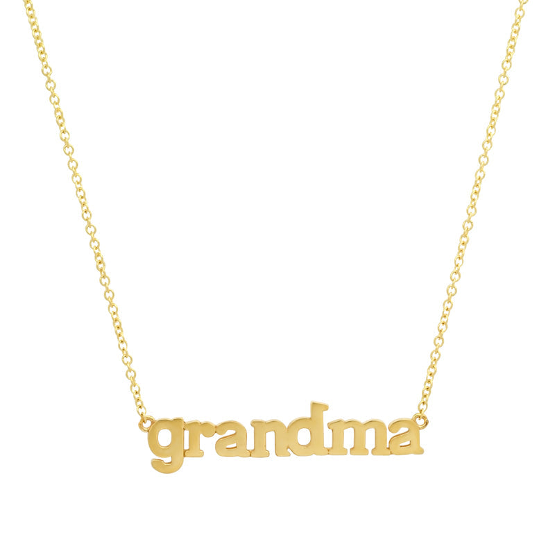 Grandma Necklace