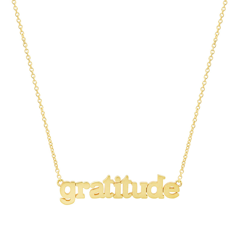 Gratitude Necklace