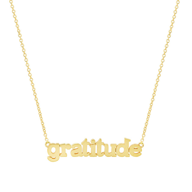 Gratitude Necklace
