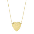 Hammered Heart Necklace