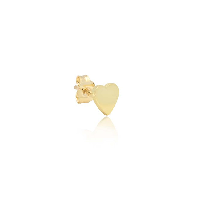 Single Mini Heart Stud