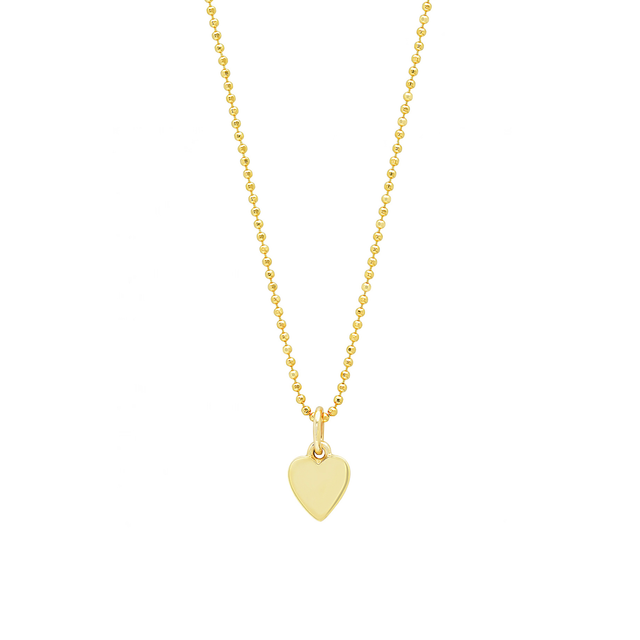 Mini Heart Charm Necklace