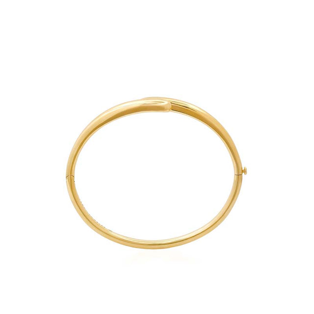 Hinged Double Dome Bangle