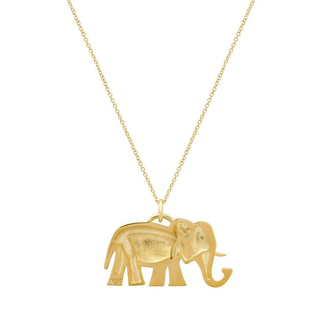 Elephant Pendant Necklace