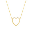 Large Open Heart Necklace for Women | Jennifer Meyer