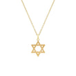 Large Star of David Pendant Necklace