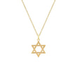 Large Star of David Pendant Necklace