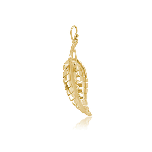 Large Leaf Earrings