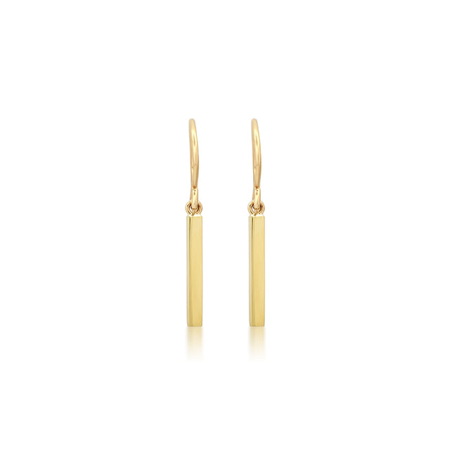 Long Bar Drop Earrings