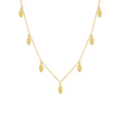 7 Marquise Dangle Necklace