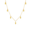 7 Marquise Dangle Necklace