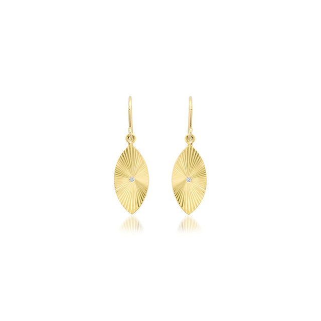 Mini 70's Evil Eye Earrings