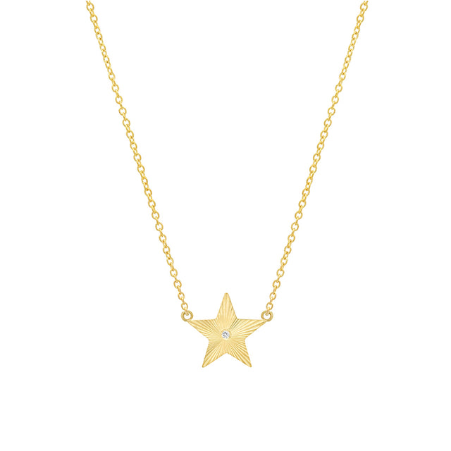 Mini 70s Star Necklace