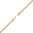 Mini Bezel Tennis Necklace With 7 Medium Illusion-Set Diamonds