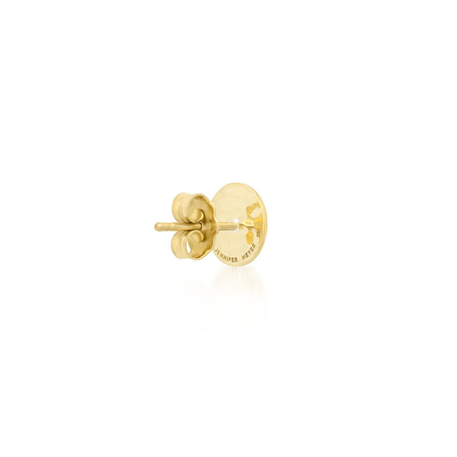 Mini Hammered Disc Studs