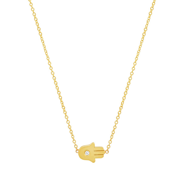 Mini Hamsa Necklace