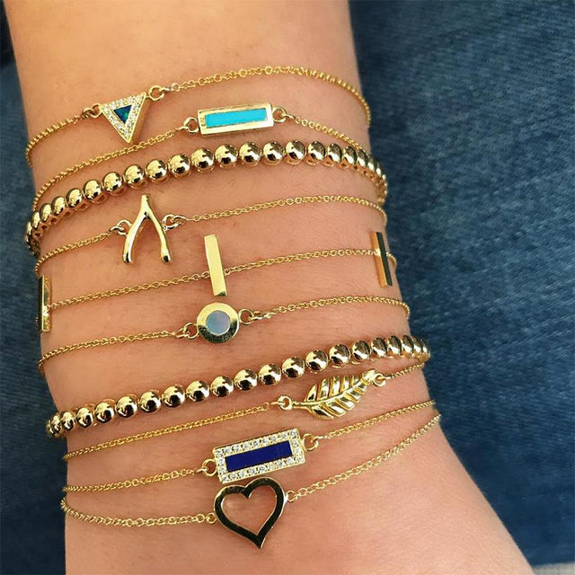 Mini Leaf Bracelet