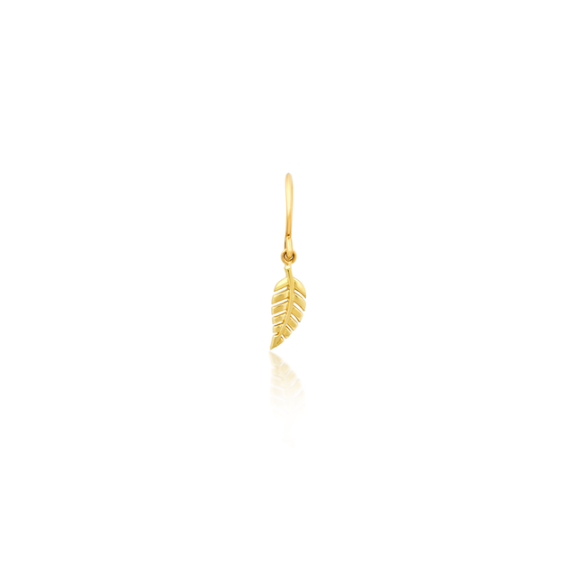 Mini Leaf Drop Earrings