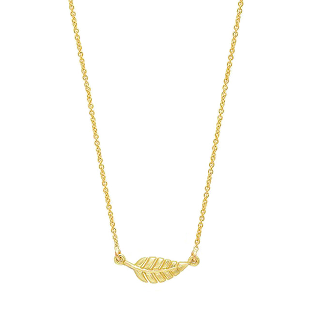 Mini Leaf Necklace