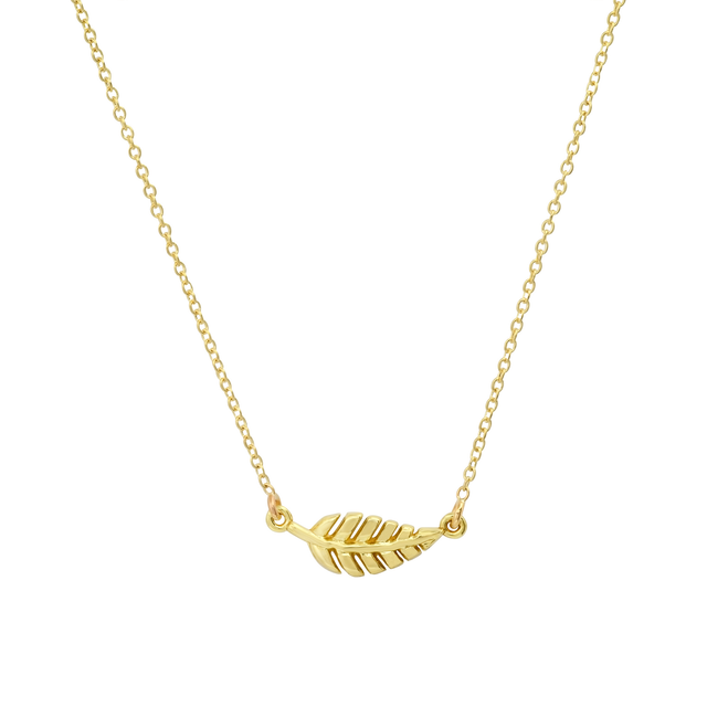 Mini Leaf Necklace
