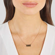 Mini Engravable Nameplate Necklace