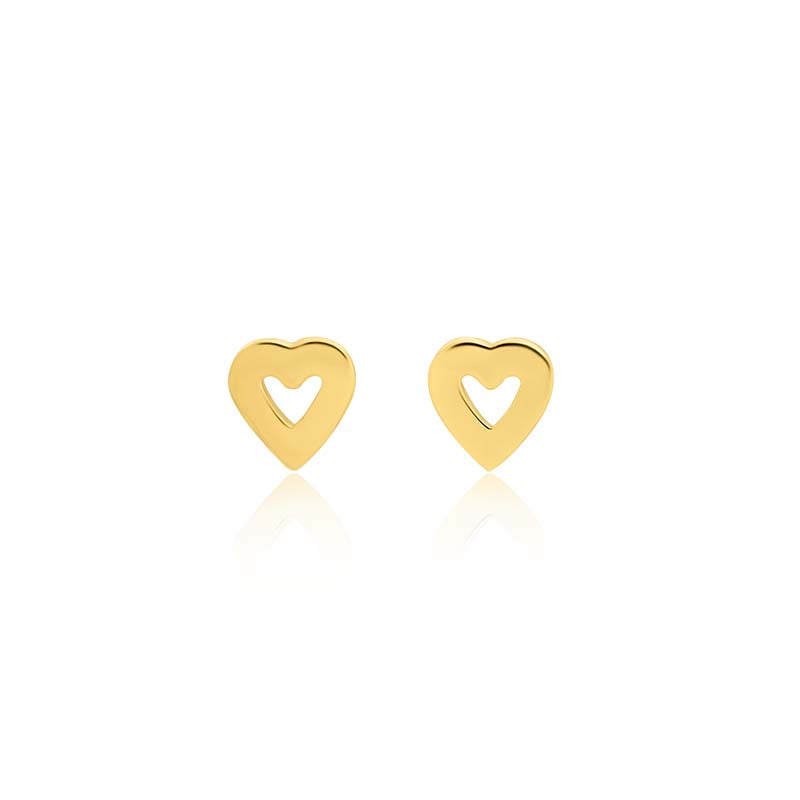 Mini Open Heart Studs