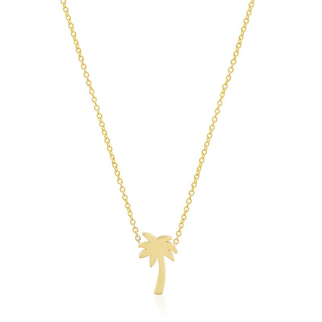 Mini Palm Tree Necklace