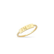 Engravable Nameplate Ring