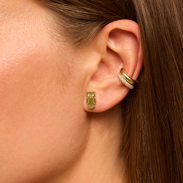 Mini Owl Studs