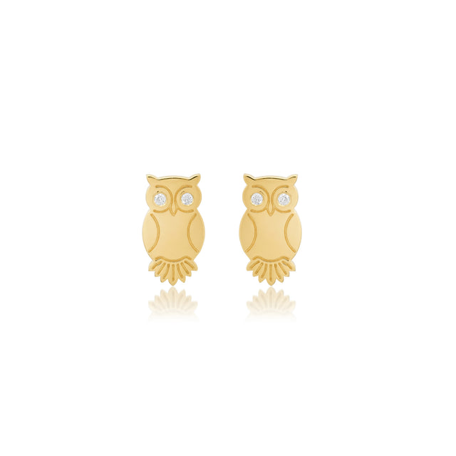 Mini Owl Studs