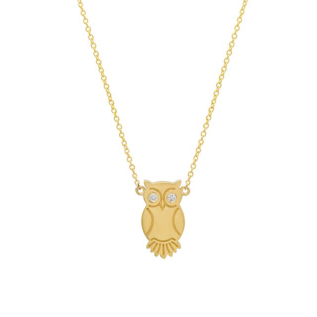 Mini Owl Necklace