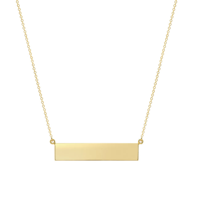 Heirloom Handwritten Nameplate Necklace