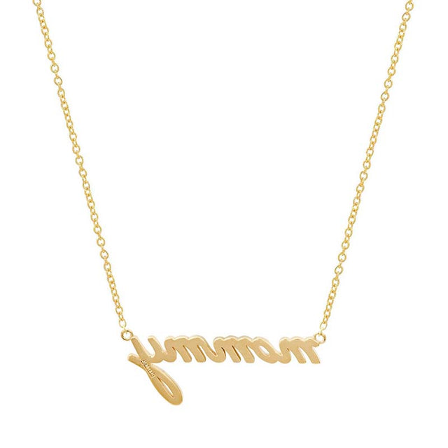 Mommy Script Necklace