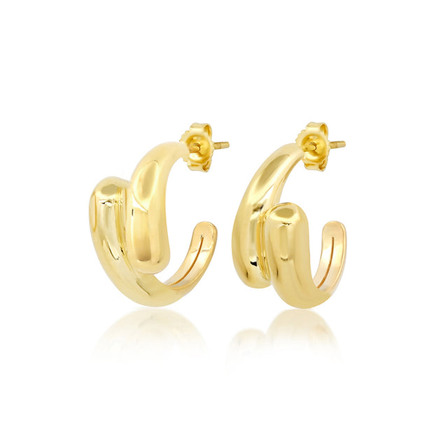 Small Double Dome Hoops