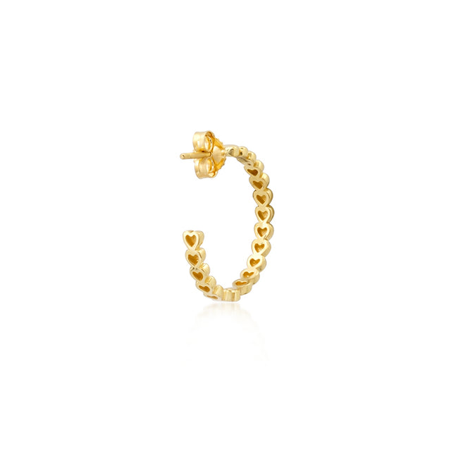 Small Heart Hoops