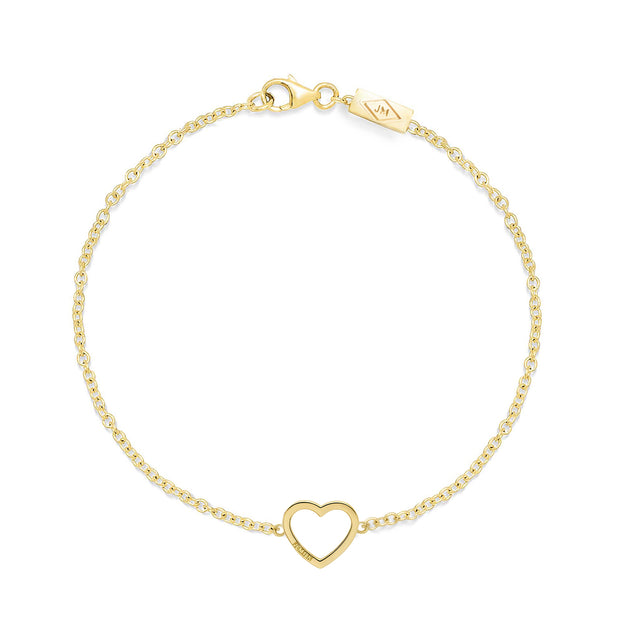 Open Heart Bracelet