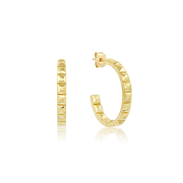 Small Square Hoops