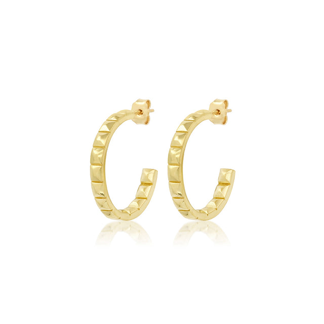 Small Square Hoops